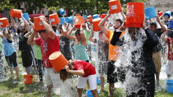 ALS Ice Bucket Challenge Photo