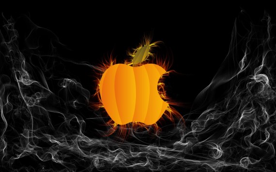 Apple Halloween Wallpaper