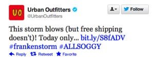 Urban Outfitters Sandy Sale